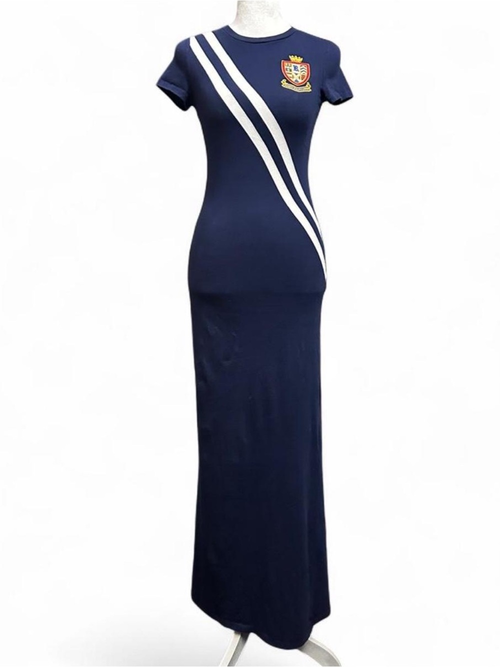 Ralph Lauren Rugby sporty preppy rugby dress maxi